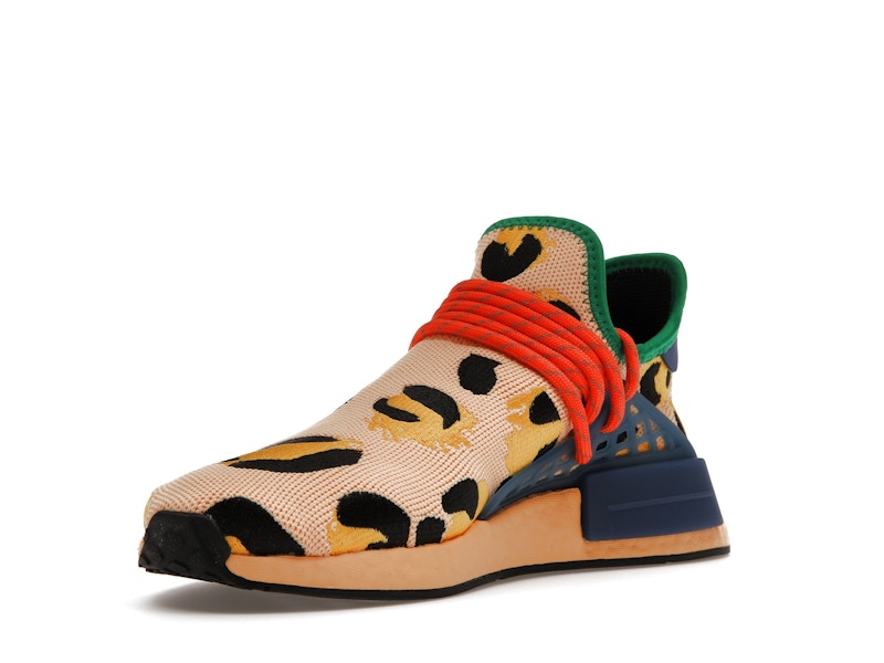 adidas NMD Hu Pharrell Animal Print Leopard Pulse Amber
