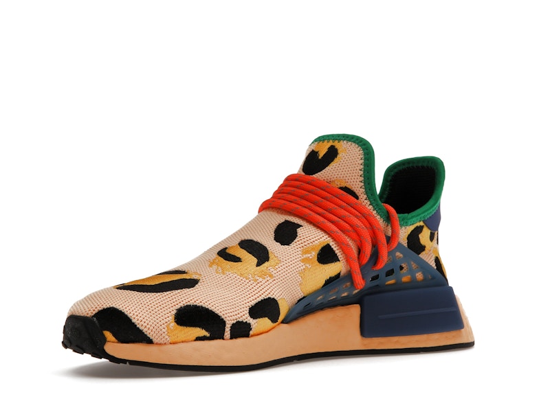 adidas NMD Hu Pharrell Animal Print Leopard Pulse Amber