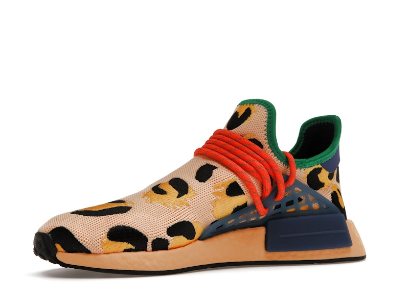 adidas NMD Hu Pharrell Animal Print Leopard Pulse Amber