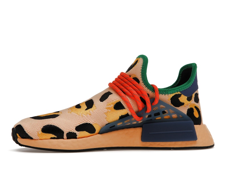 adidas NMD Hu Pharrell Animal Print Leopard Pulse Amber