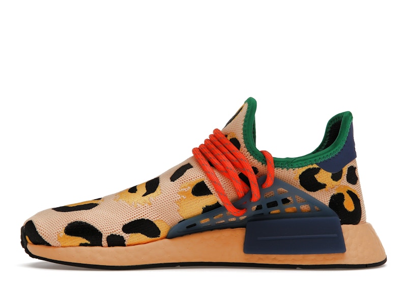 adidas NMD Hu Pharrell Animal Print Leopard Pulse Amber