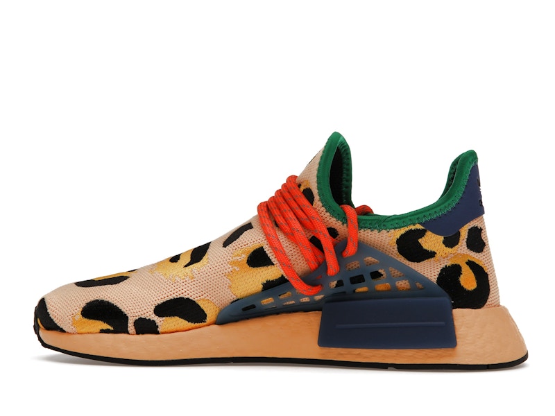 adidas NMD Hu Pharrell Animal Print Leopard Pulse Amber