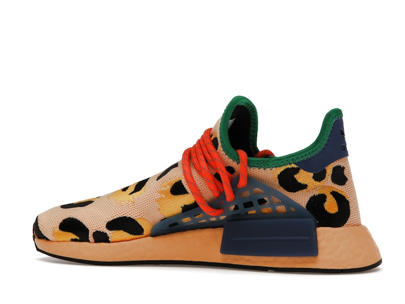 adidas NMD Hu Pharrell Animal Print Leopard Pulse Amber