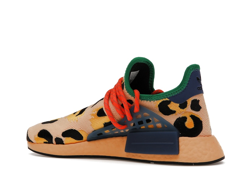 adidas NMD Hu Pharrell Animal Print Leopard Pulse Amber