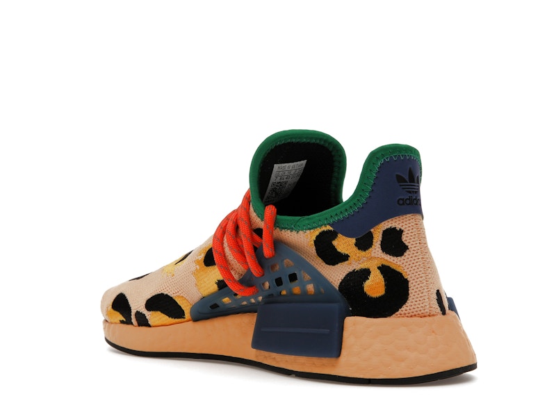 adidas NMD Hu Pharrell Animal Print Leopard Pulse Amber