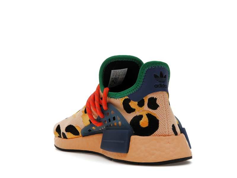 adidas NMD Hu Pharrell Animal Print Leopard Pulse Amber