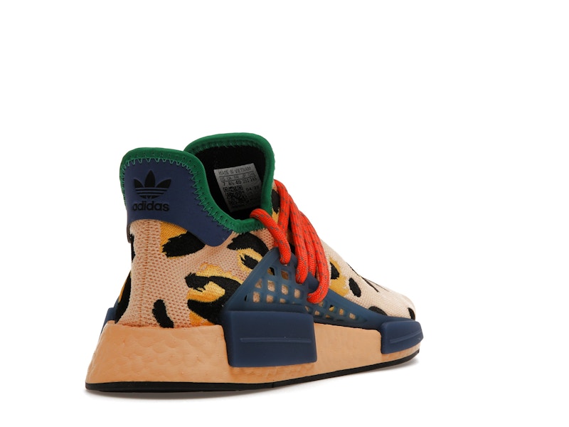 adidas NMD Hu Pharrell Animal Print Leopard Pulse Amber