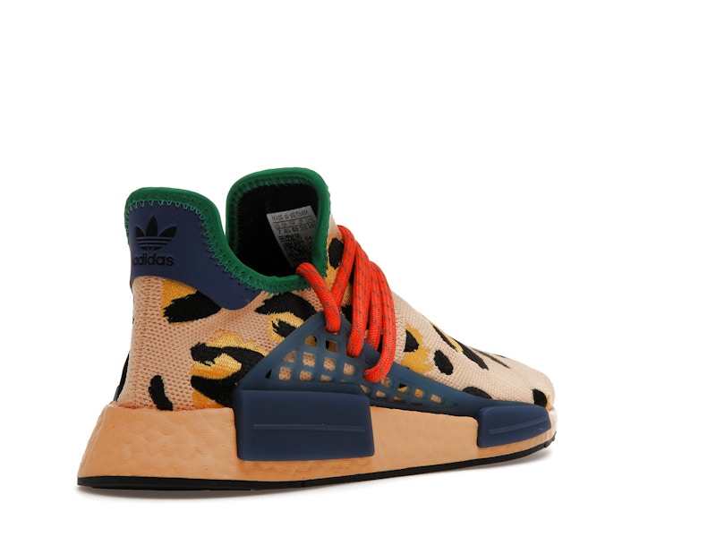 adidas NMD Hu Pharrell Animal Print Leopard Pulse Amber