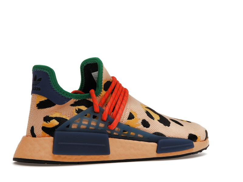 adidas NMD Hu Pharrell Animal Print Leopard Pulse Amber