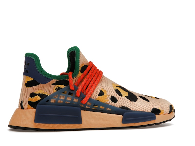 adidas NMD Hu Pharrell Animal Print Leopard Pulse Amber
