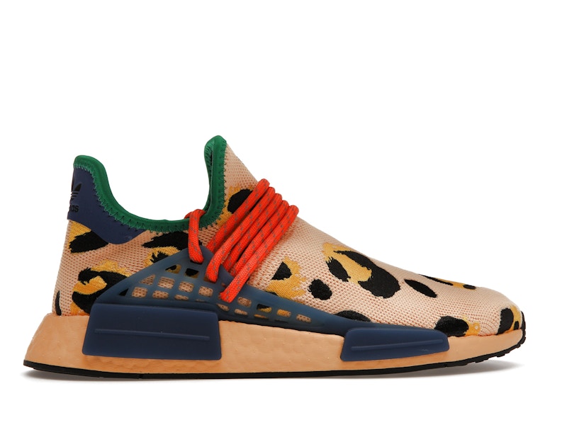adidas NMD Hu Pharrell Animal Print Leopard Pulse Amber