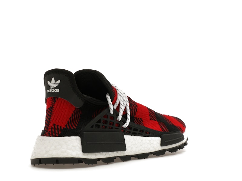adidas NMD Hu Pharrell x BBC Red Plaid (F&F)