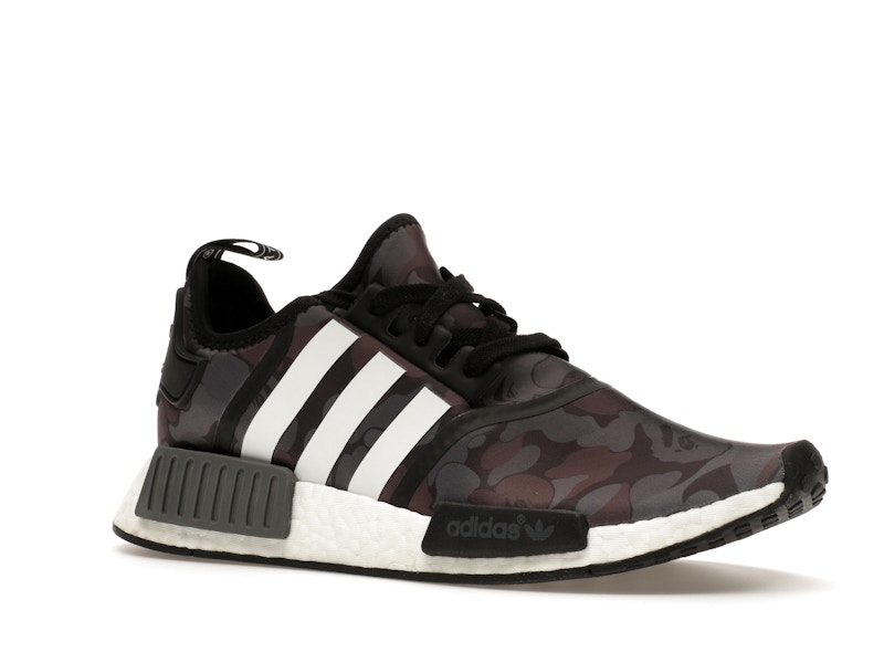 Bape x adidas nmd r1 black camo clearance