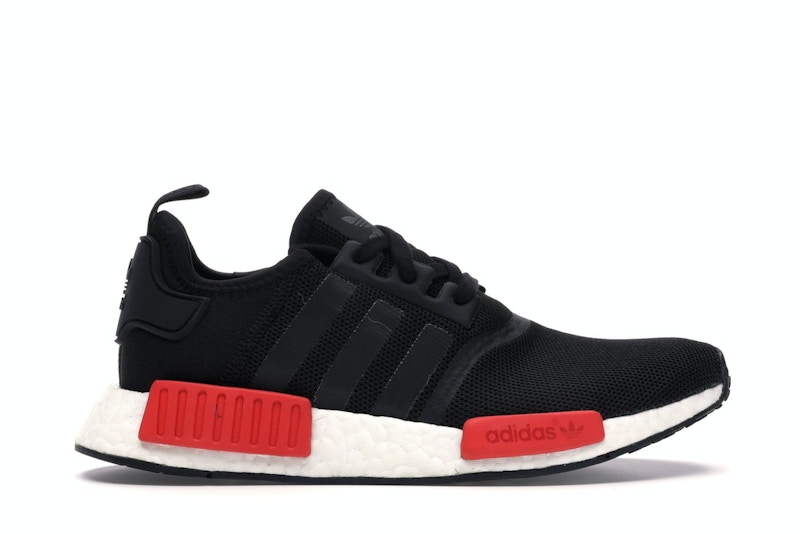 Red and black nmd adidas sales