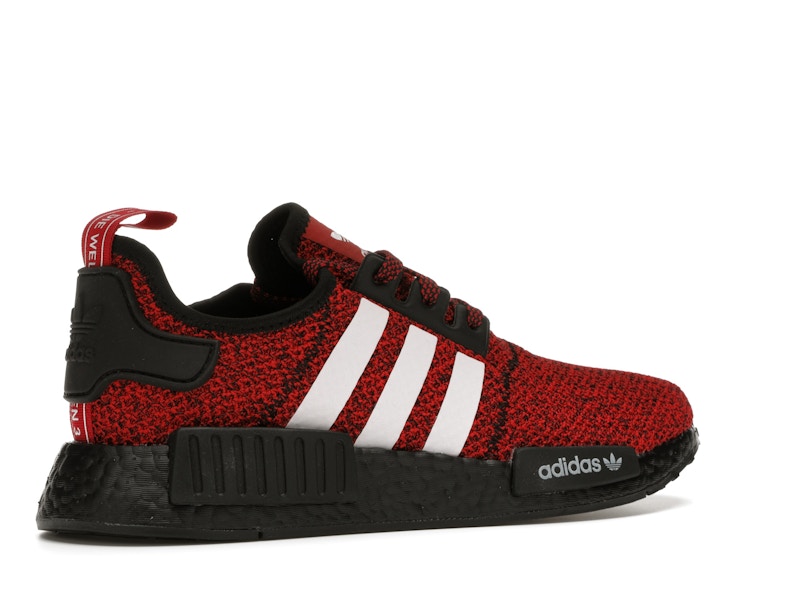 Red white and black adidas clearance