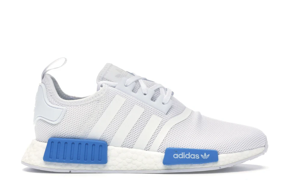 adidas NMD R1 Cloud White Bright Blue (Youth) 0
