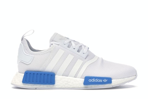 adidas NMD R1 Cloud White Bright Blue (Youth) AQ1785 US