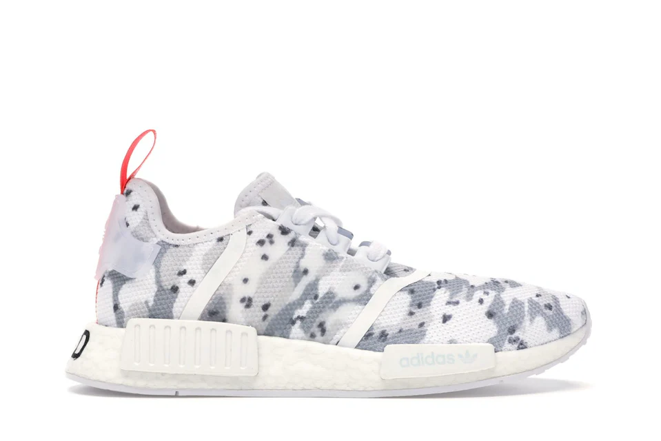 adidas NMD R1 Cloud White Solar Red (Women's) 0