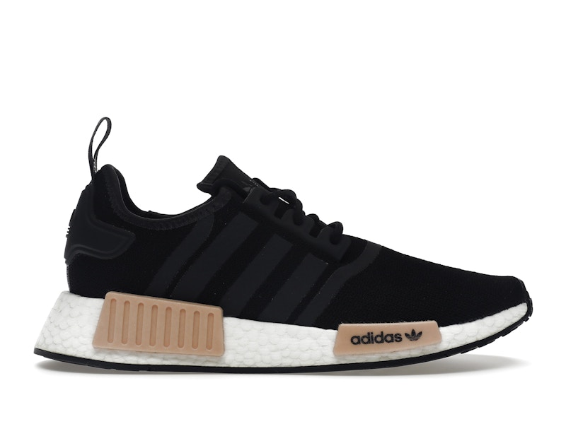 Womens black clearance and white nmds