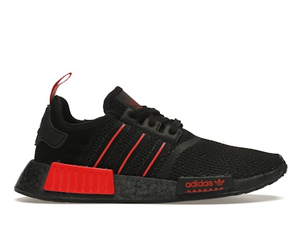 adidas NMD R1 Core Black Red Men's GV8422 US