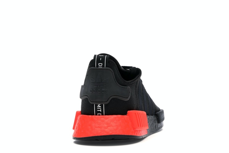 Adidas Nmd R1 Core Black Solar Red Ee5107