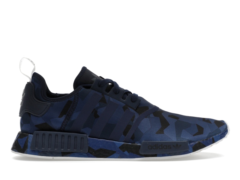 adidas NMD R1 Fractal Camo Collegiate Navy Men's - EF4264 - US