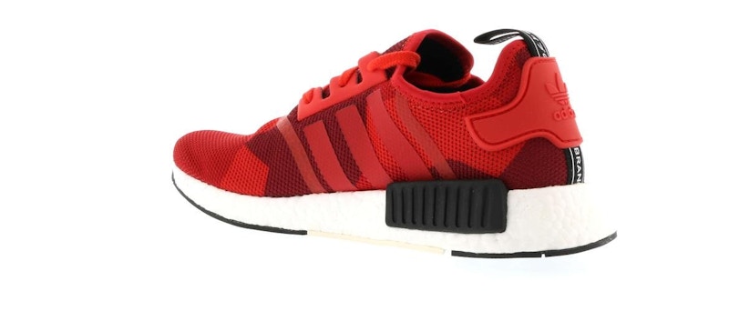 adidas NMD R1 Geometric Red Camo - 360° view 16