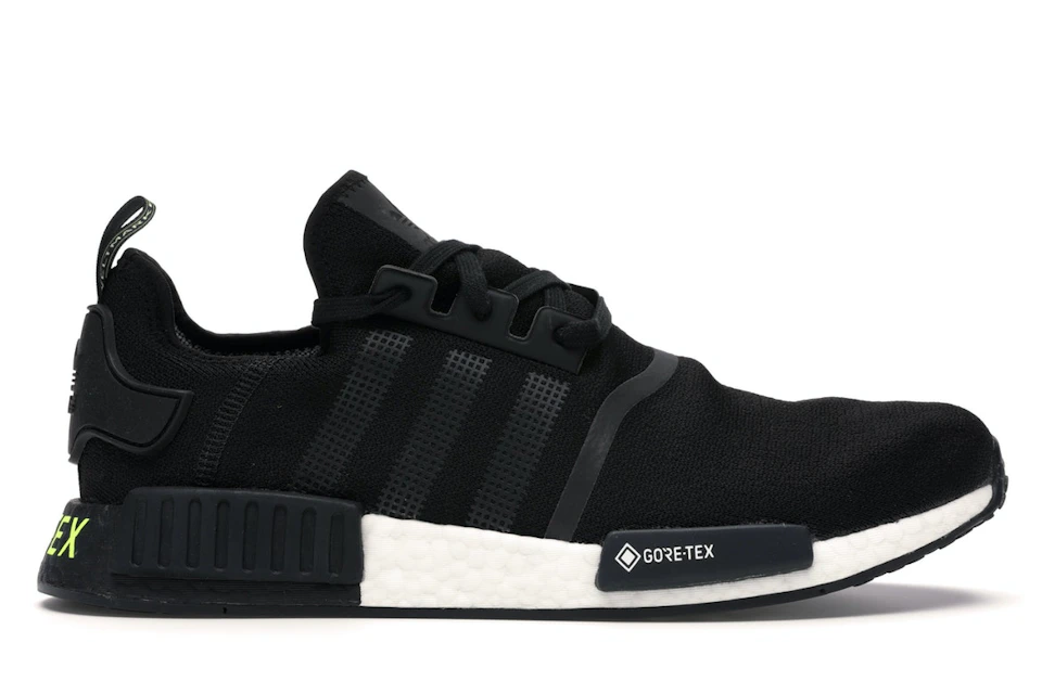 adidas NMD R1 Gore-tex Core Black Solar Yellow - EE6433