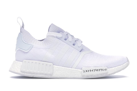 Nmd Adidas White Kicks Women's Shoes Adidas NMD_R1 W Ftw White