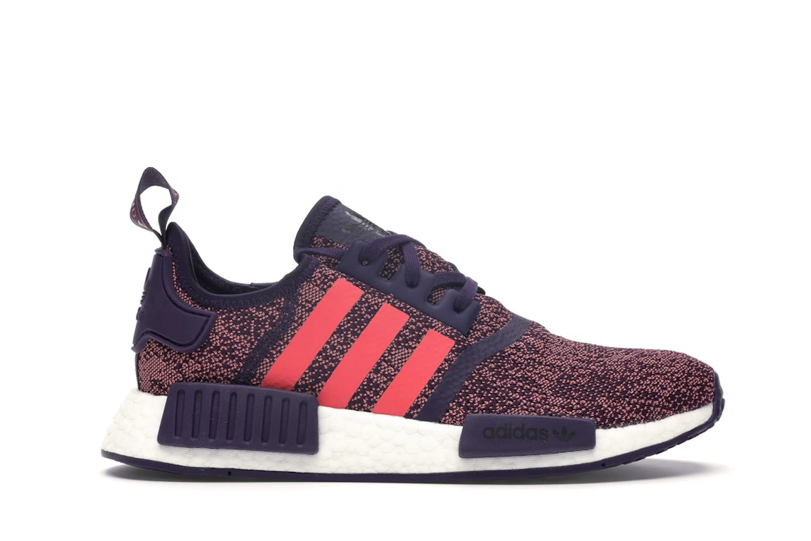 adidas NMD R1 Legend Purple Shock Red (Youth) 0