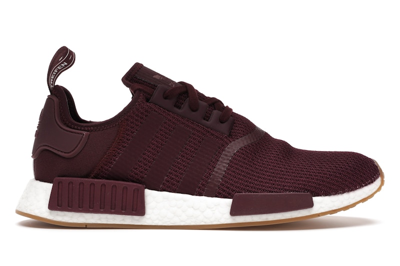 Nmd r1 maroon burgundy best sale