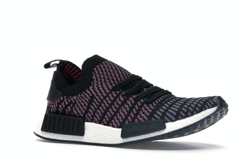 adidas NMD R1 STLT Black Grey Solar