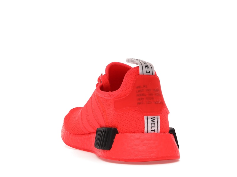 adidas NMD R1 Serial Pack Solar Red - 360° view 26