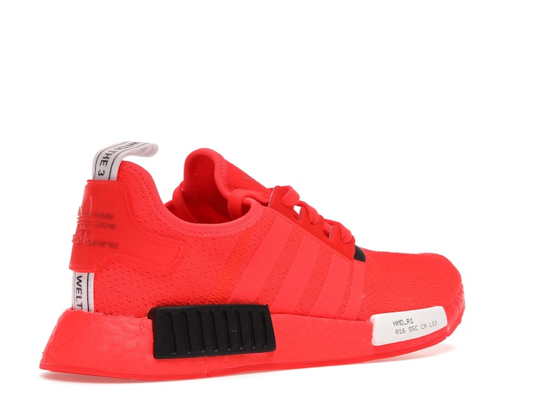 adidas NMD R1 Serial Pack Solar Red - 360° view 33