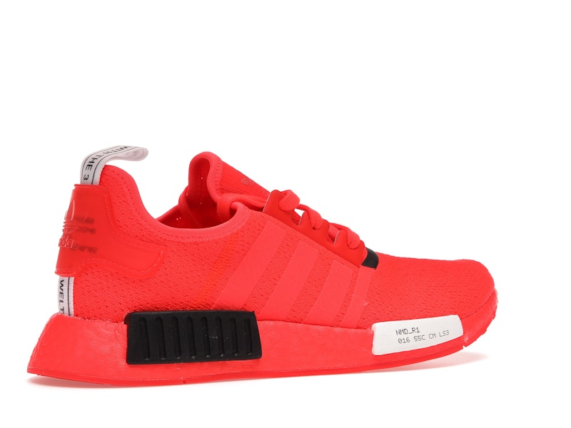 adidas NMD R1 Serial Pack Solar Red - 360° view 34