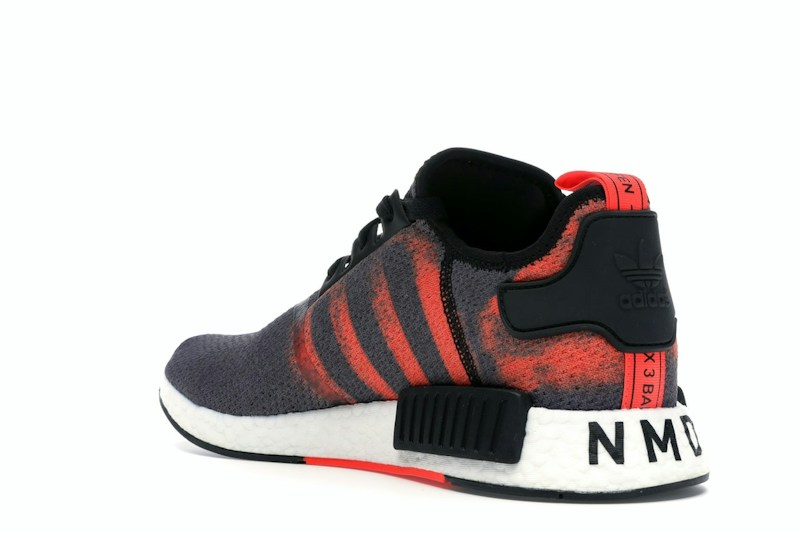 adidas NMD R1 Stencil Pack Solar Red - 360° view 24