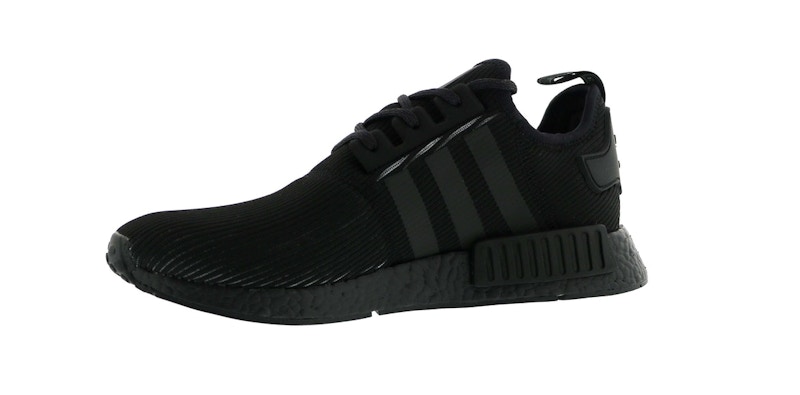 adidas NMD R1 Triple Black Reflective - 360° view 12