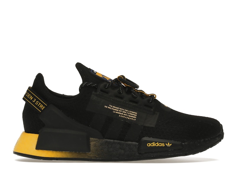adidas NMD R1 V2 Black Gradient Yellow Herren GY5354 DE