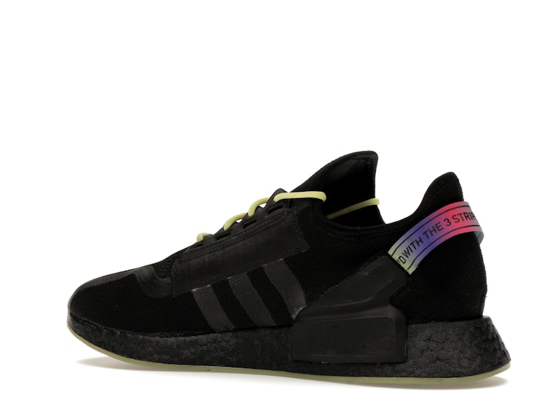 adidas NMD R1 V2 Script Pulse Yellow - 360° view 22