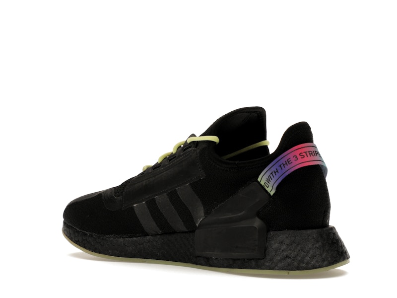 adidas NMD R1 V2 Script Pulse Yellow - 360° view 23