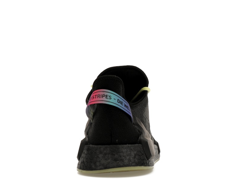 adidas NMD R1 V2 Script Pulse Yellow - 360° view 28