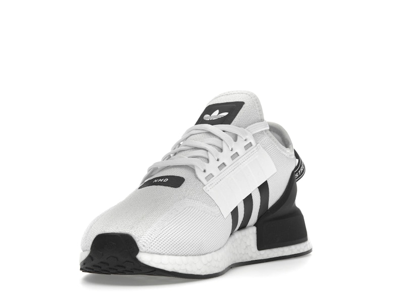 adidas NMD R1 V2 White Black Stripes