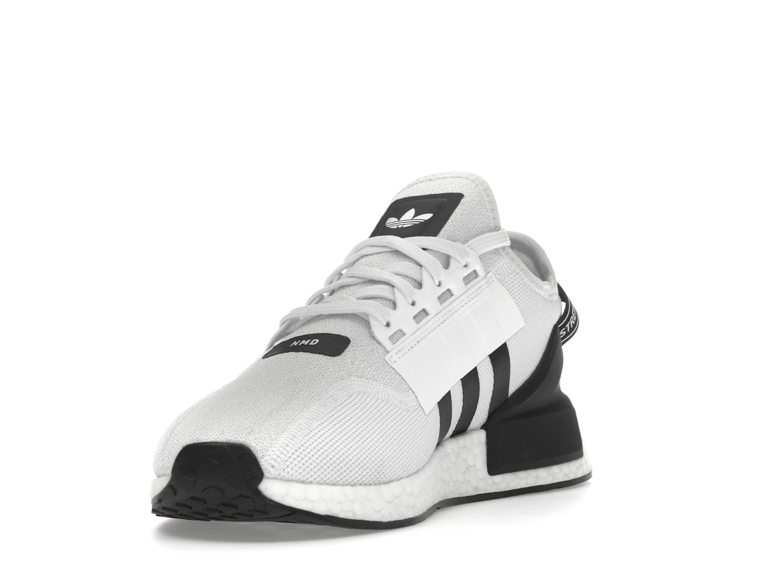 adidas NMD R1 V2 White Black Stripes