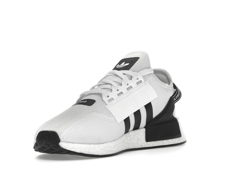 adidas NMD R1 V2 White Black Stripes