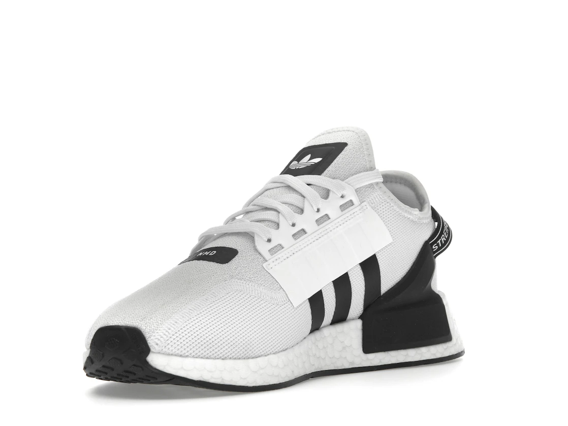 adidas NMD R1 V2 White Black Stripes