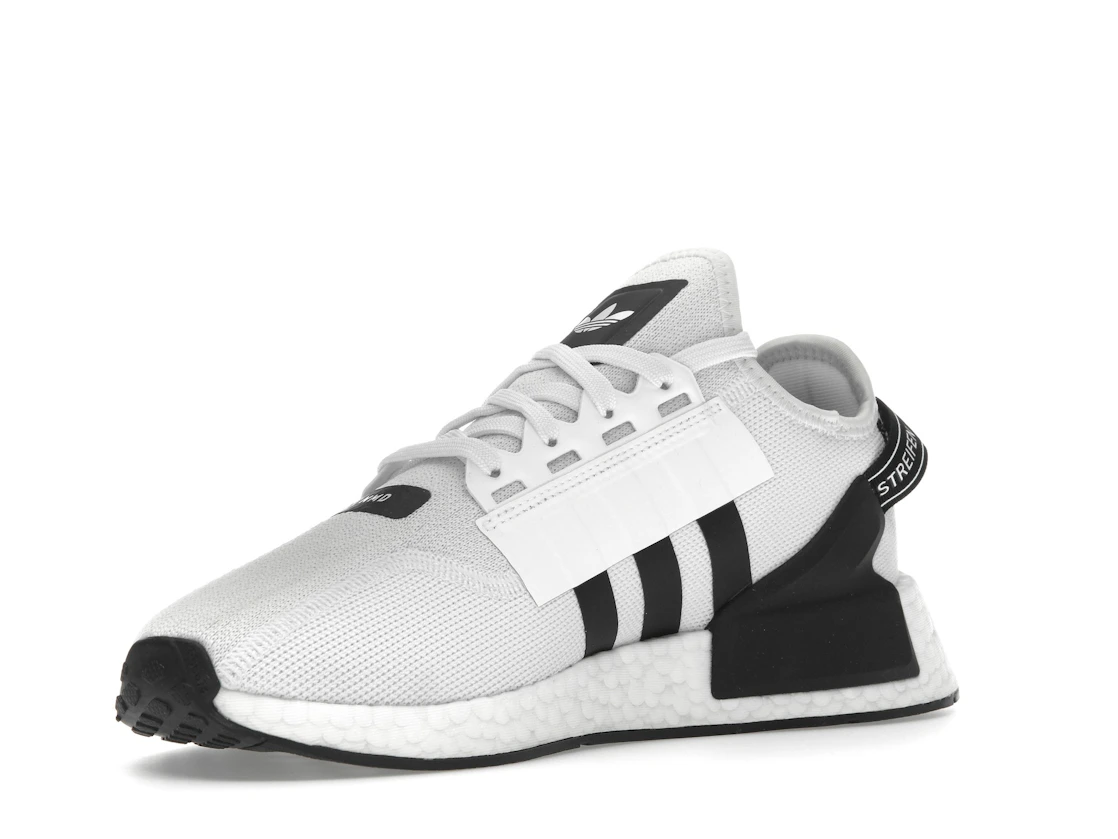 adidas NMD R1 V2 White Black Stripes