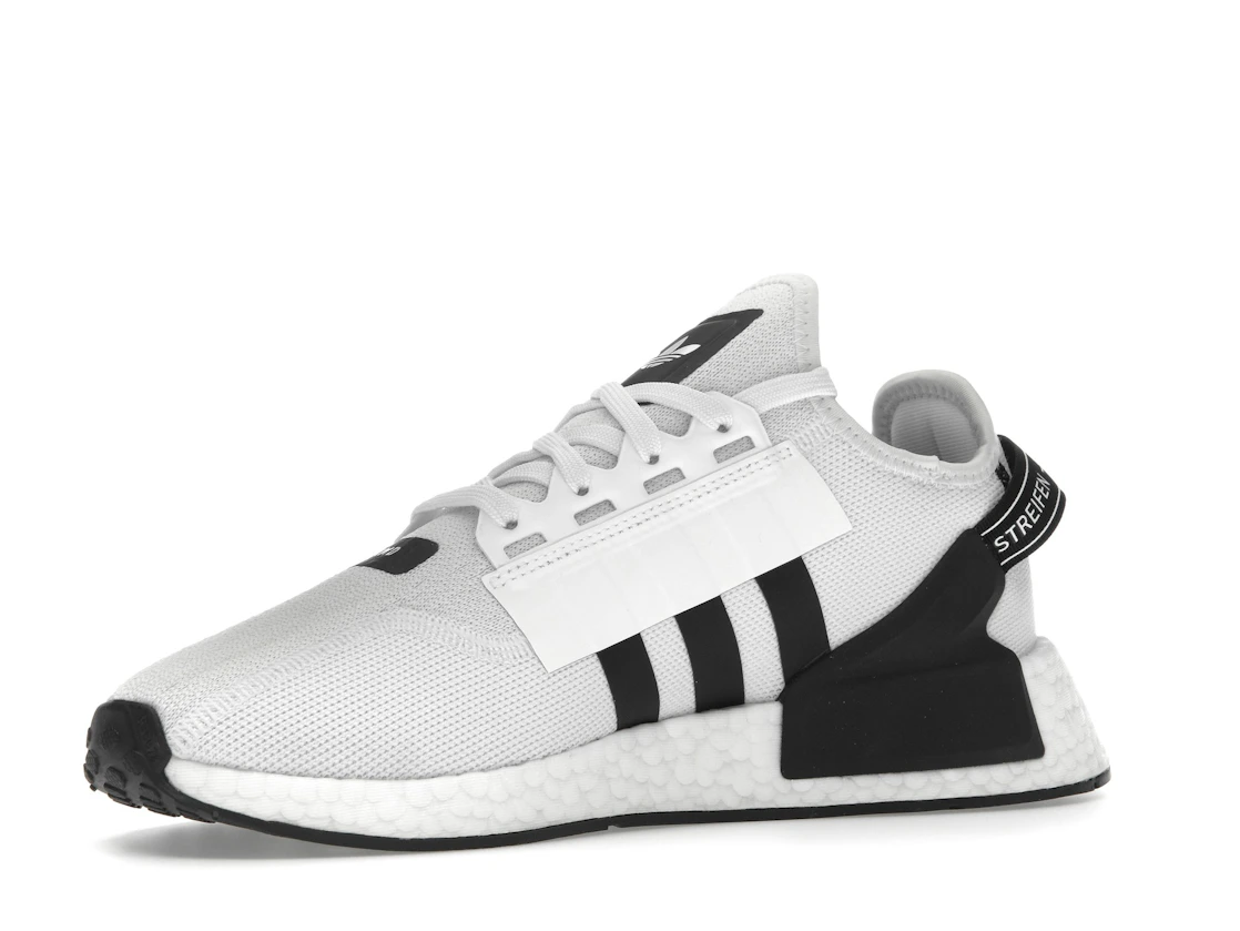 adidas NMD R1 V2 White Black Stripes