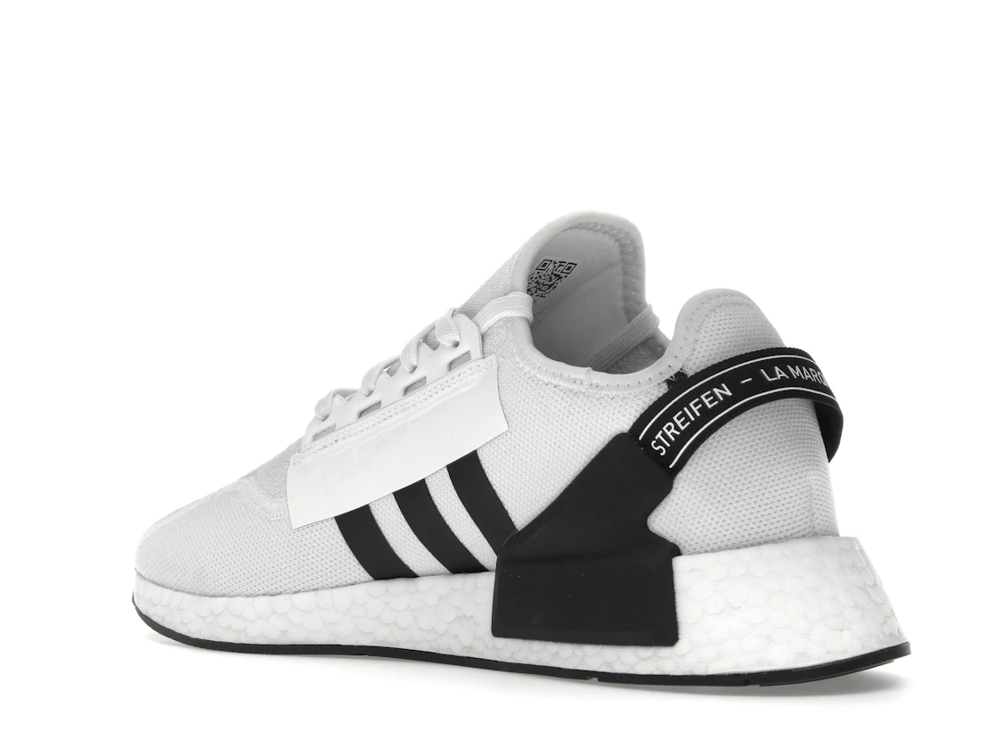 adidas NMD R1 V2 White Black Stripes