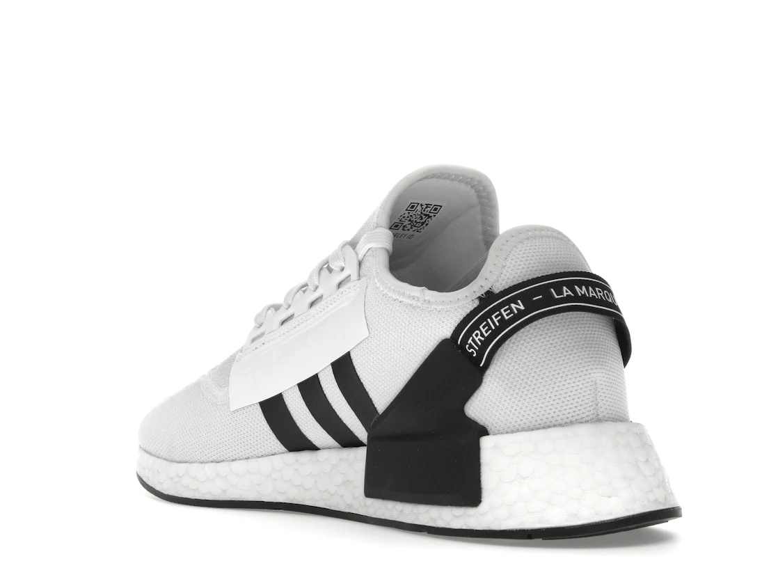 adidas NMD R1 V2 White Black Stripes