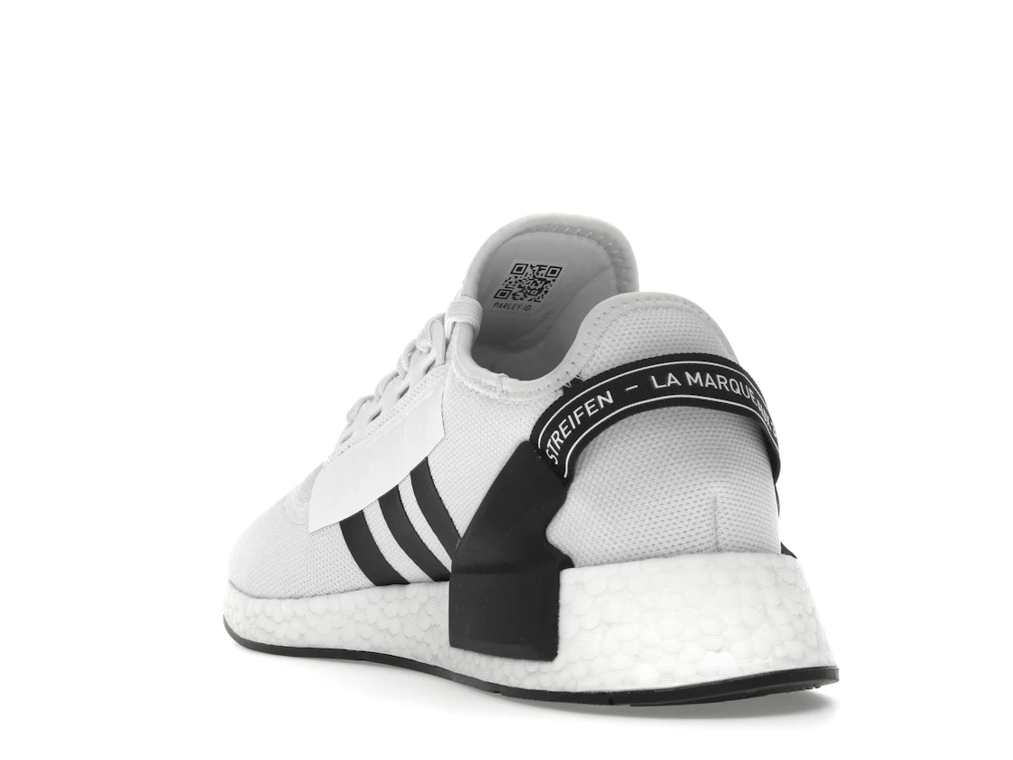 adidas NMD R1 V2 White Black Stripes